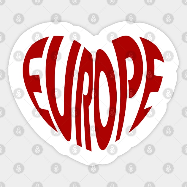Europe Sticker by Karpatenwilli